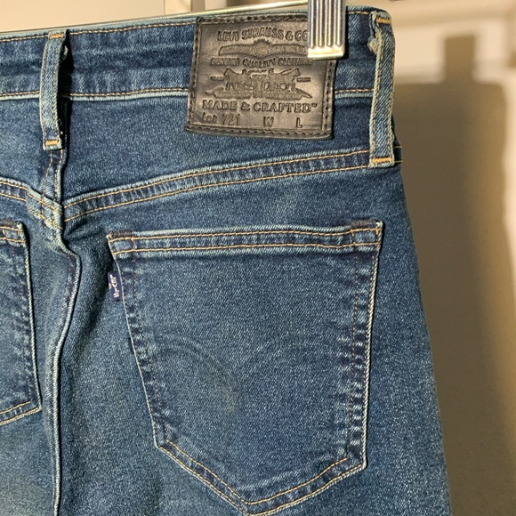 Levi’s Made and Crafted 721 High Rise Skinny Jeans - Picture 8 of 10